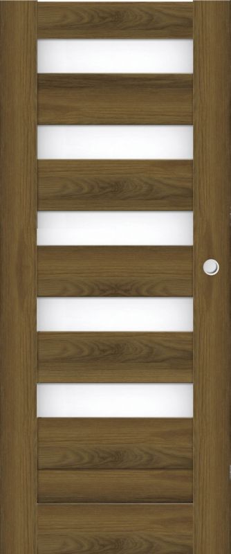 Drzwi pokojowe przesuwne Trame 80 orzech premium