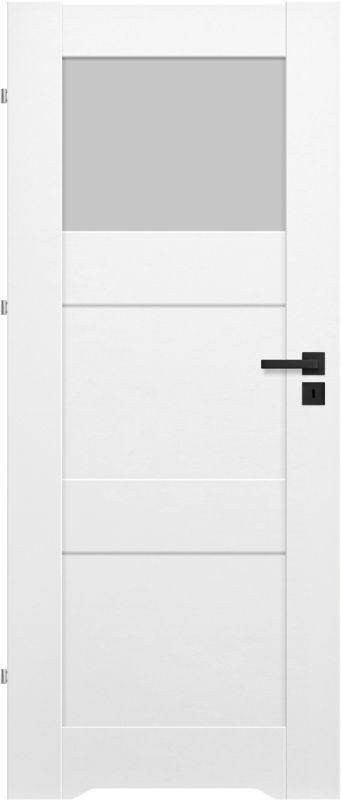 Drzwi z podcięciem Tre 70 lewe białe