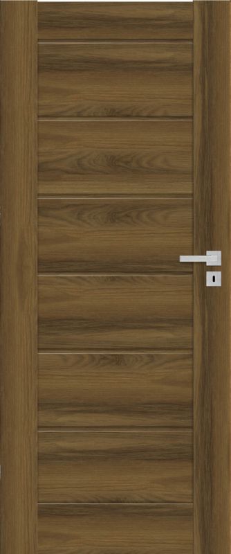 Drzwi pełne Toreno 70 lewe orzech premium