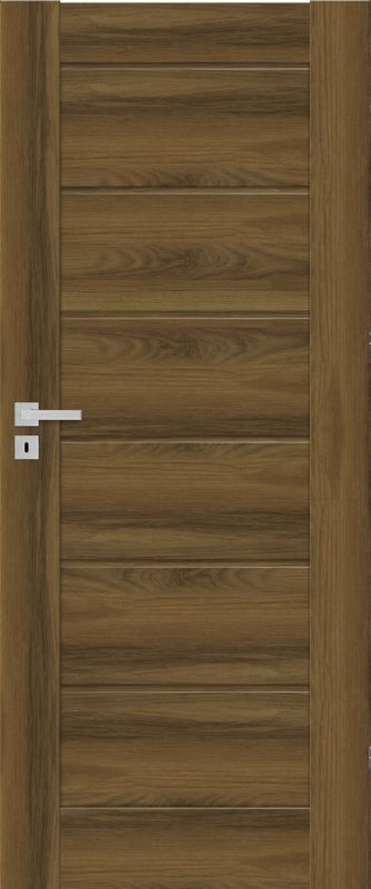 Drzwi pełne Toreno 80 lewe orzech premium
