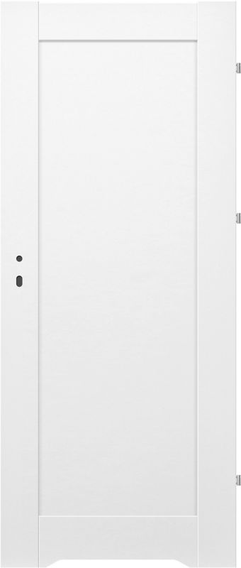 Drzwi z podcięciem Fado Pełny 60 prawe białe