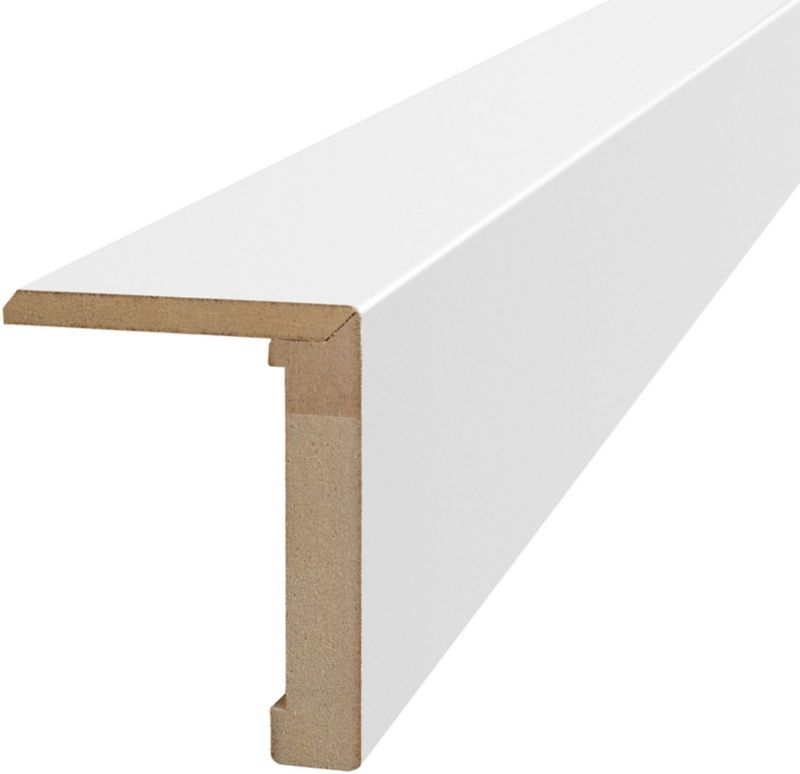 Kątownik Stira Door do ościeżnicy regulowanej z przedłużanym piórem 40 mm 60 cm biały