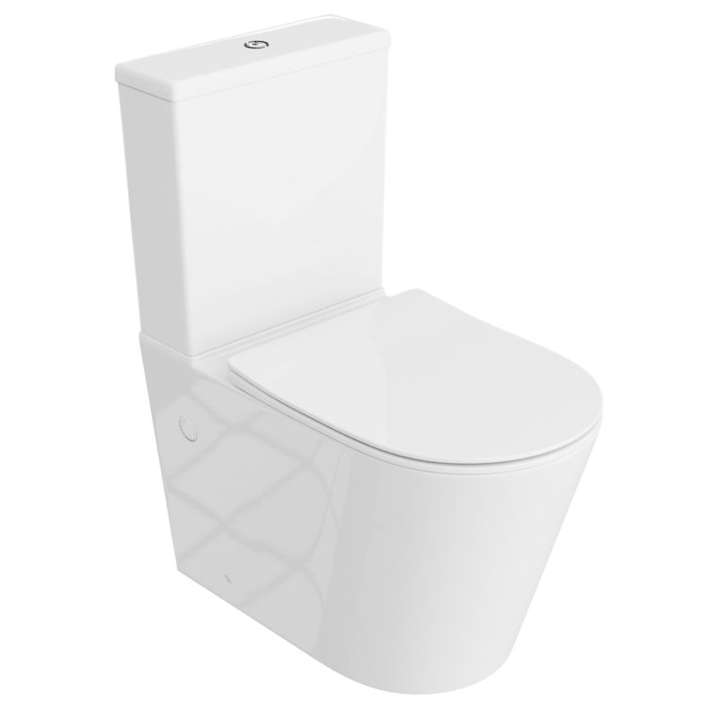 Kompakt WC Nelson wirowy z deską wolnoopadającą