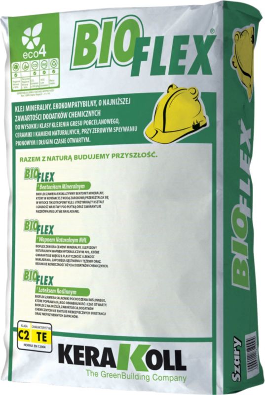 Klej do płytek Bioflex szary 25 kg