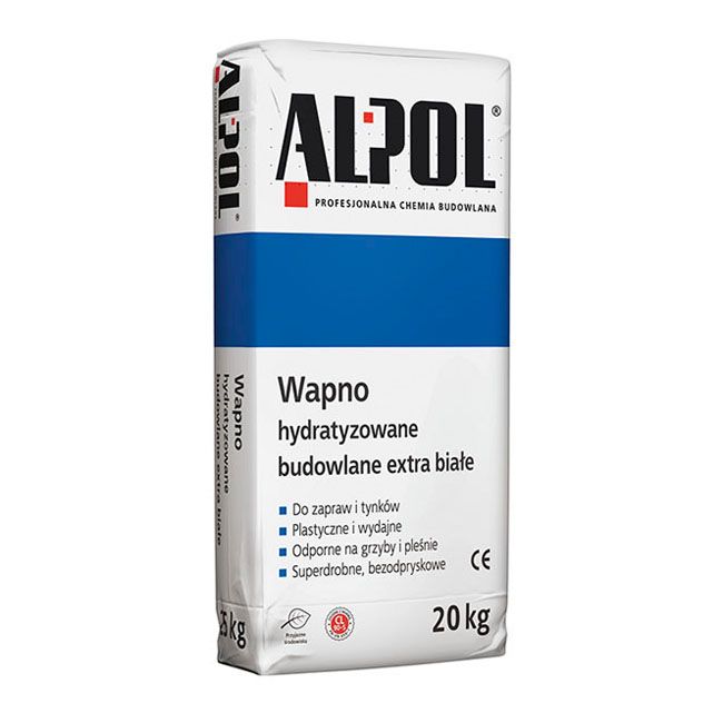Wapno budowlane