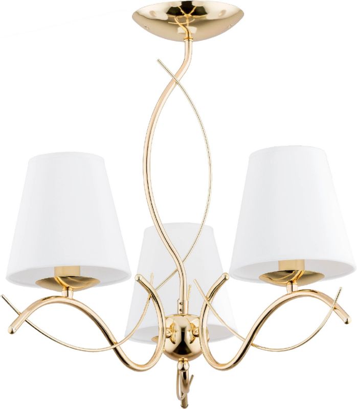 Lampa wisząca Monza 3-punktowa złota