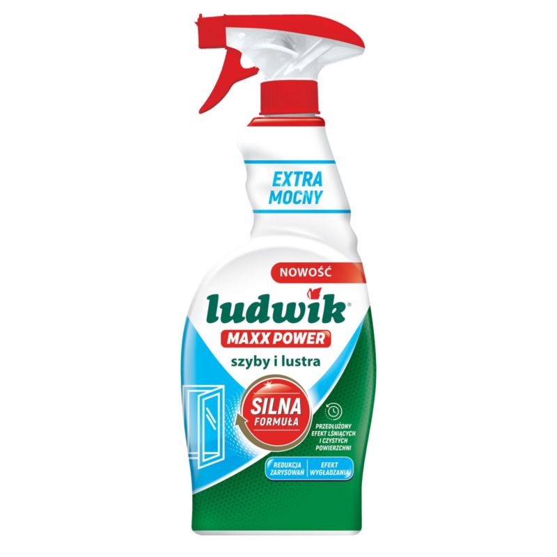 Płyn do szyb i luster Ludwik Maxx Power 750 ml
