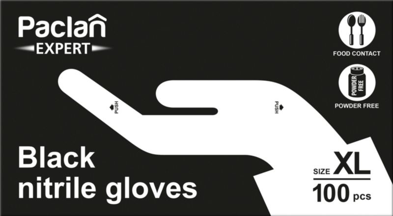 Rękawice nitrylowe Paclan XL 100 sztuk