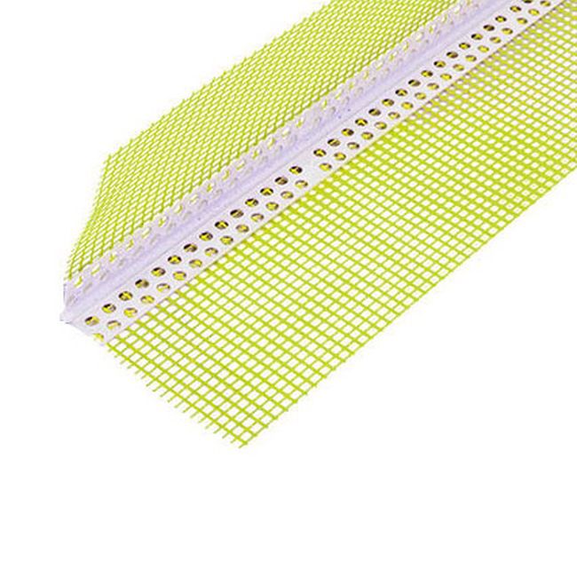 Narożnik PCV Budmat z siatką 10 x 10 cm 3 m