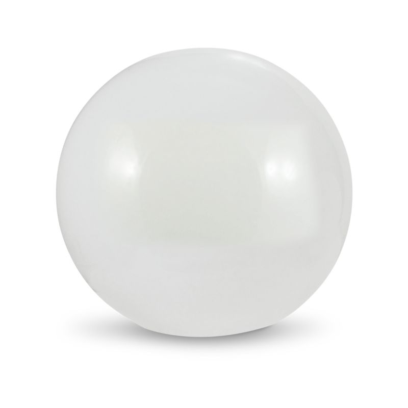 Lampa solarna kula Goldlux 40 cm biała