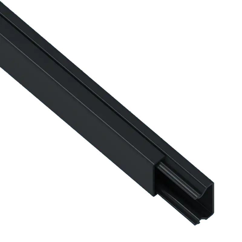 Kanał elektroinstalacyjny AKS Zielonka MKI 15 x 25 mm 2m czarny