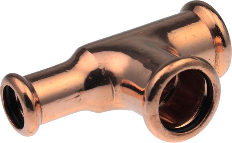 Trójnik redukcyjny KAN-therm 22 x 15 x 22 mm do wody
