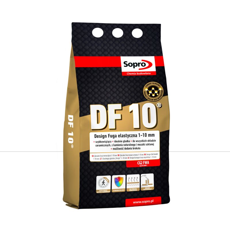 Fuga elastyczna Sopro DF10 biała 10 4 kg