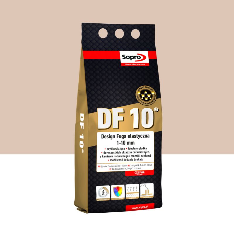Fuga elastyczna Sopro DF10 beż bahama 34 2 kg