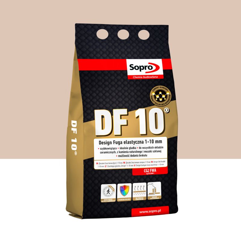 Fuga elastyczna Sopro DF10 beż bahama 34 4 kg