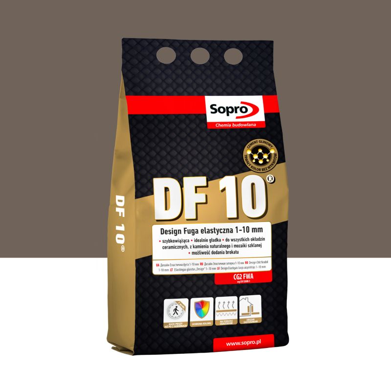 Fuga elastyczna Sopro DF10 heban 62 4 kg
