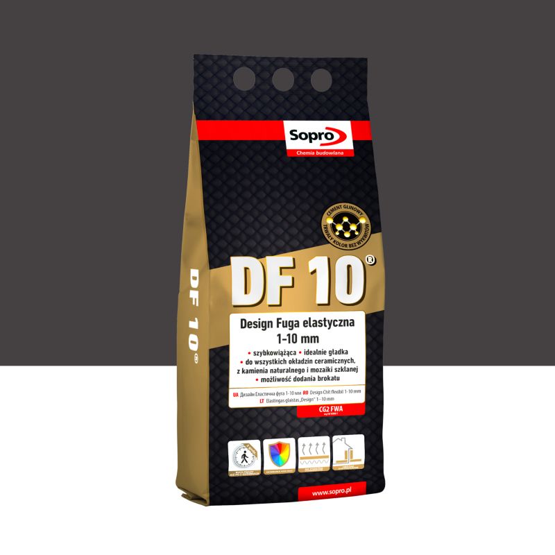 Fuga elastyczna Sopro DF10 czarna 90 2 kg