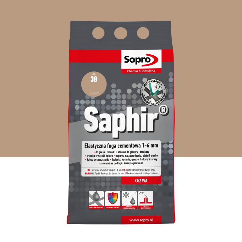 Fuga elastyczna Sopro Saphir karmel 38 4 kg