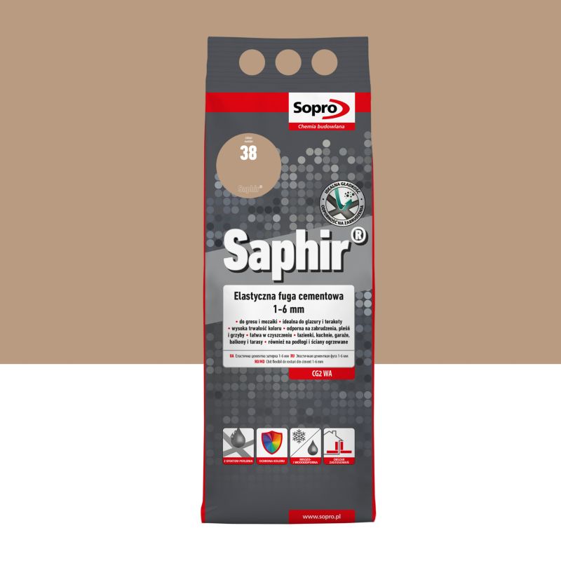 Fuga elastyczna Sopro Saphir karmel 38 2 kg