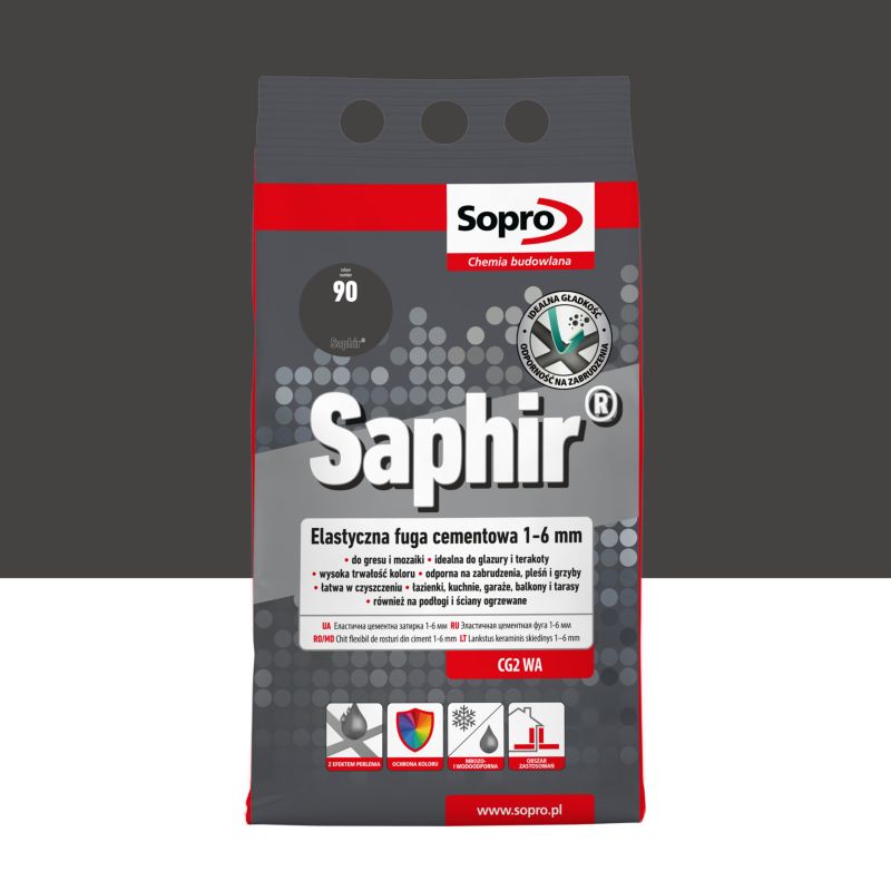 Fuga elastyczna Sopro Saphir umbra 58 4 kg