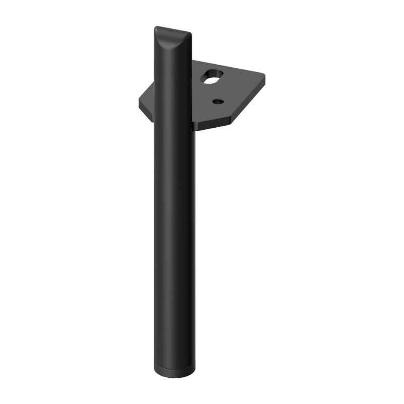 Nóżka meblowa Cersanit uniwersalna 18 cm czarna 1 szt.