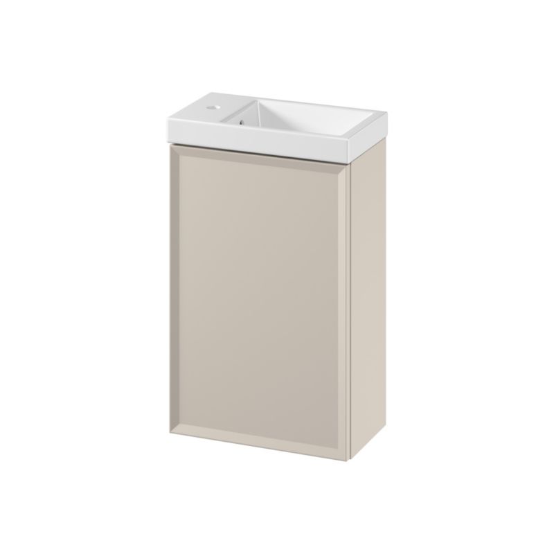 Szafka z umywalką Cersanit Mille wisząca 40 cm kaszmir