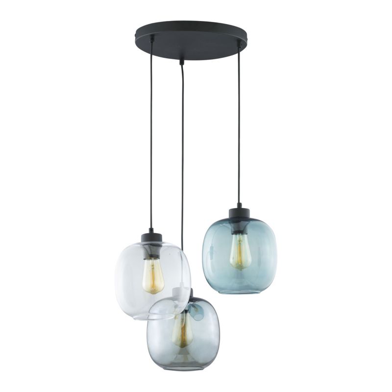 Lampa TK-Lighting Elio Lampa Wisząca 3 Pł Koło - 1 szt.