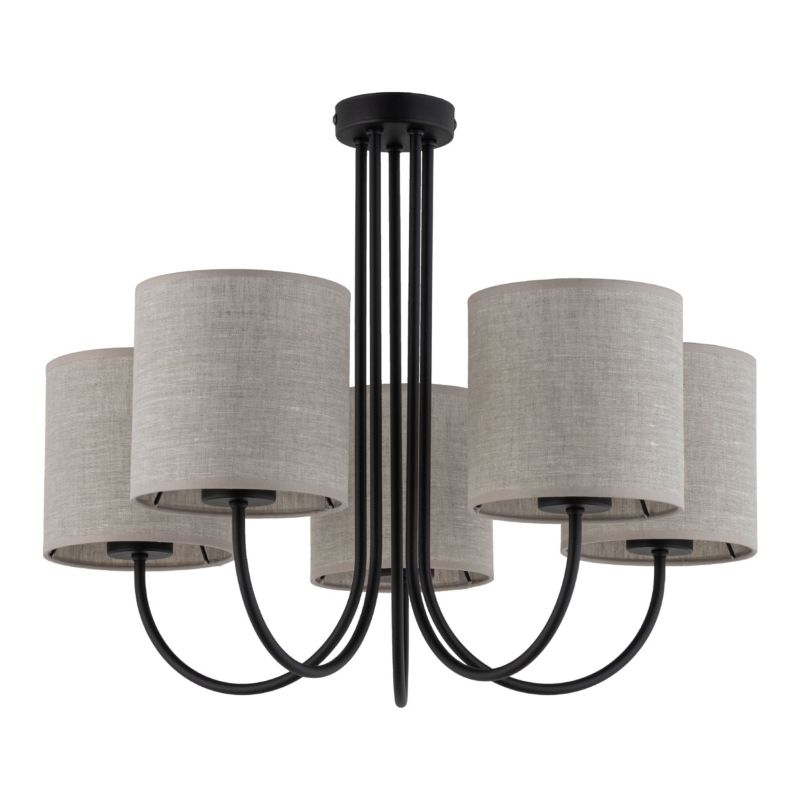 Lampa TK-Lighting Torens Nature Lampa Sufitowa 5 - 1 szt.