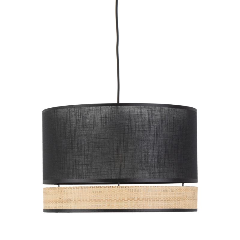 Lampa TK-Lighting Paglia New Black Lampa Wisząca 1 380 - 1 szt.