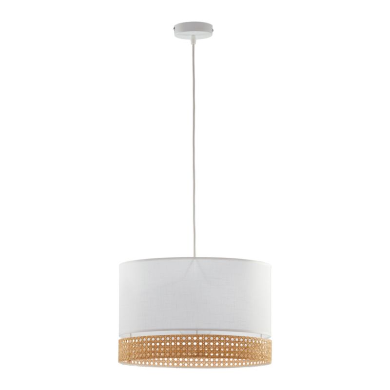 Lampa TK-Lighting Paglia White Lampa Wisząca 1 380 - 1 szt.
