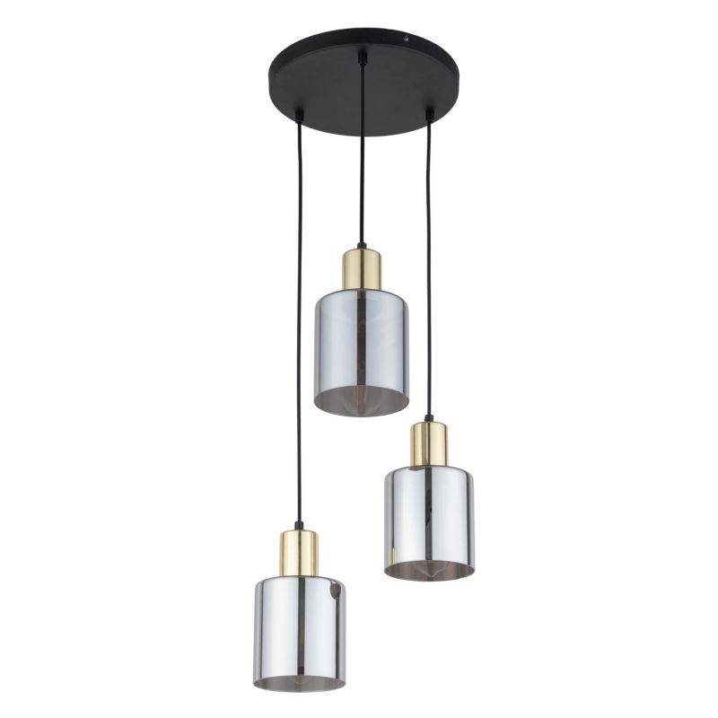 Lampa TK-Lighting Sierra Gold Lampa Wisząca 3 - 1 szt.