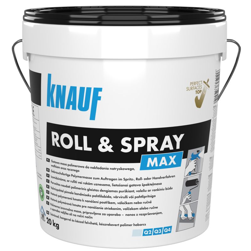 Gotowa masa szpachlowa Knauf Roll&Spray Max 20 kg