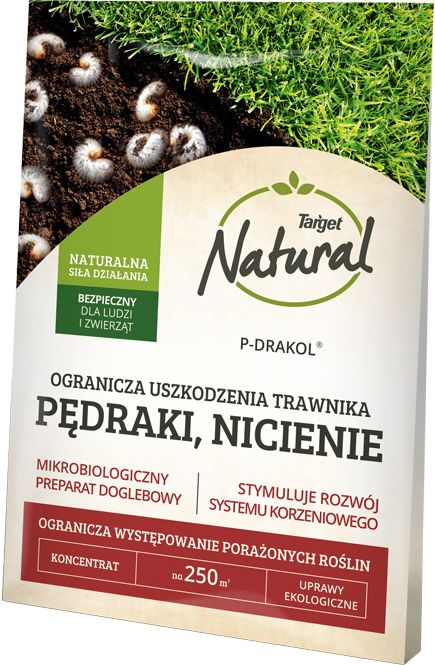 Target Natural Preparat P-Drakol przeciw pędrakom i nicieniom - 20 g.