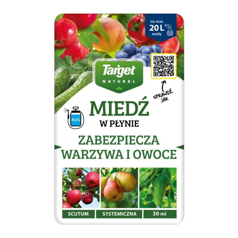 Miedź w płynie Target 30 ml