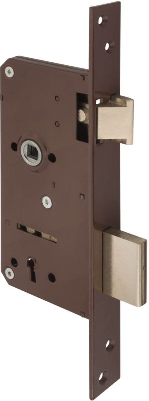 Zamek wpuszczany Metalplast Częstochowa 90/63,5 mm na klucz prawy