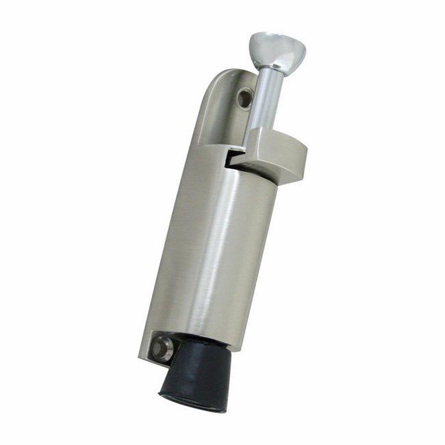 Stoper drzwiowy 100 mm nikiel