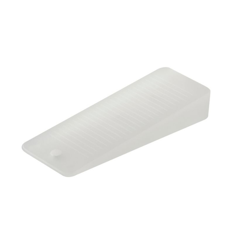 Klin drzwiowy gumowy 95 x 32 mm transparentny