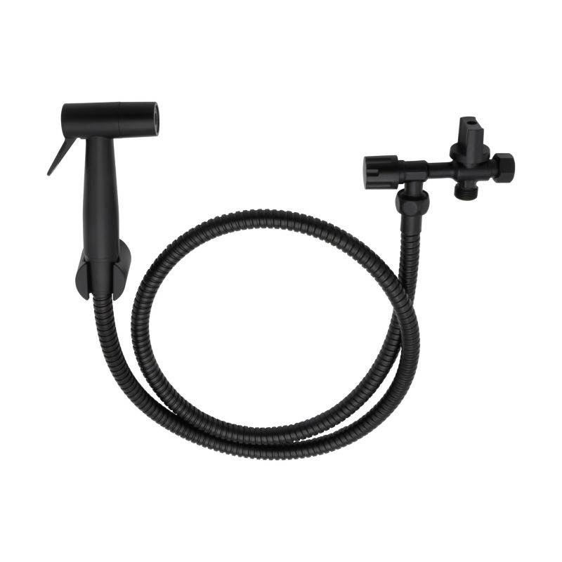 Bateria bidetowa czarna