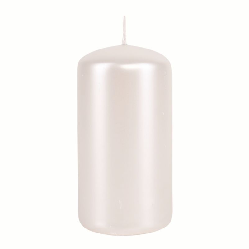 Świeca Direct Home and Garden słupek 6 x 11,5 cm biała