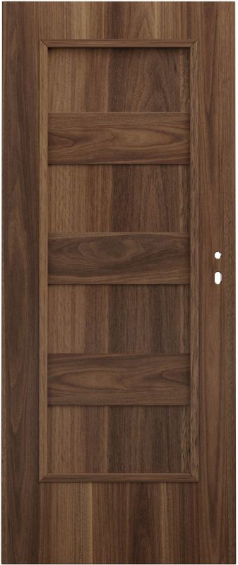 Drzwi pełne Kastel 70 lewe orzech ambasador