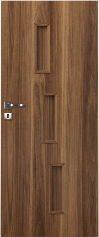 Drzwi pełne Roma 80 prawe orzech ambasador