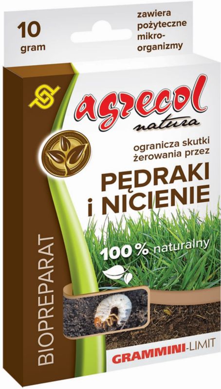 Preparat Agrecol Grammini Limit na pędraki i nicienie 10 g