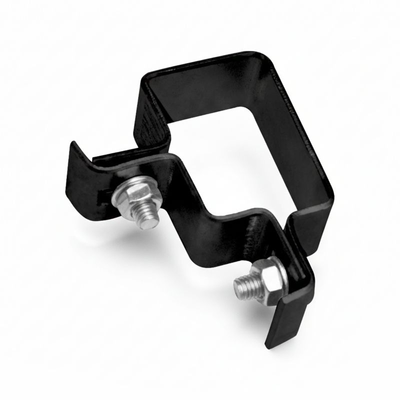 Obejma narożna do słupka 6 x 4 cm Polargos czarna
