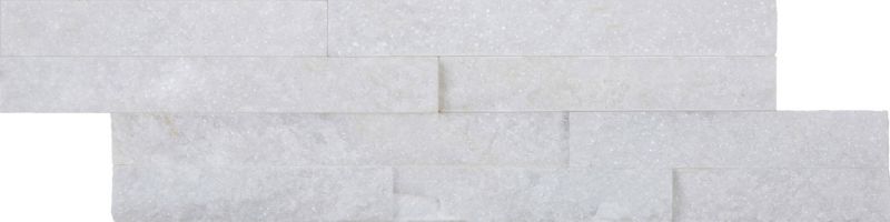 Kamień Quartz 10 x 35 cm biały 0,385 m2