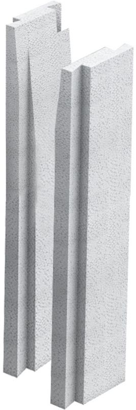 Elementy przedłużające do nośnika wanny Schedpol 10 x 55 cm do zabudowy płytkami