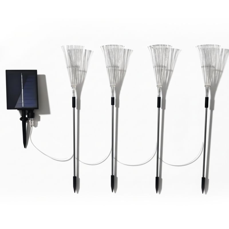 Lampa solarna wbijana Milagro Dragon RGB IP44