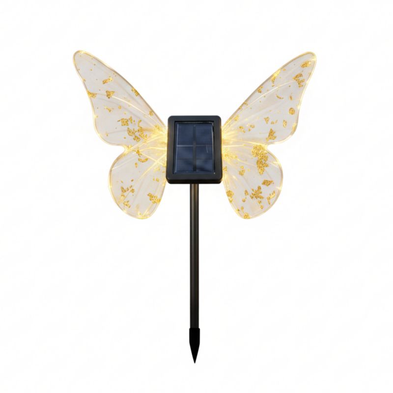 Lampa solarna wbijana Milagro Butterfly RGB IP44