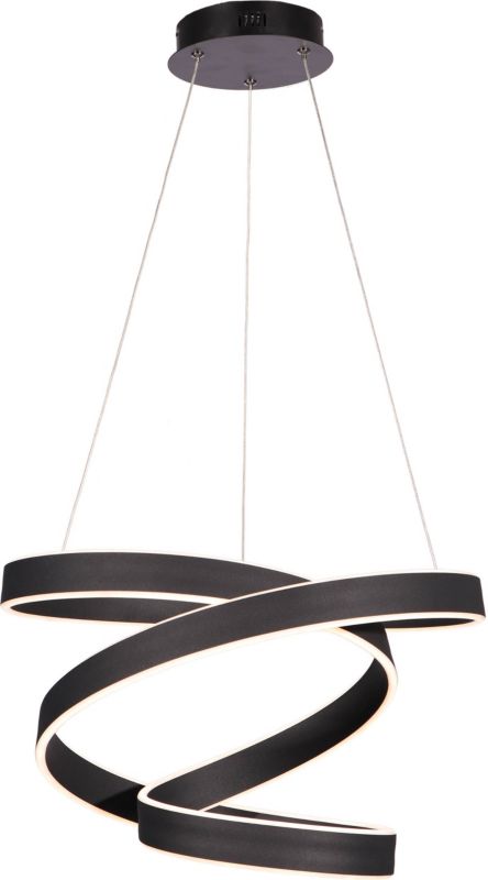 Lampa wisząca LED Andromeda 45 W czarna