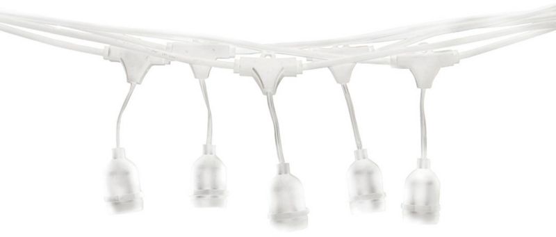 Eko-Light Girlanda 15xE27 10W LED IP44 15 m biała