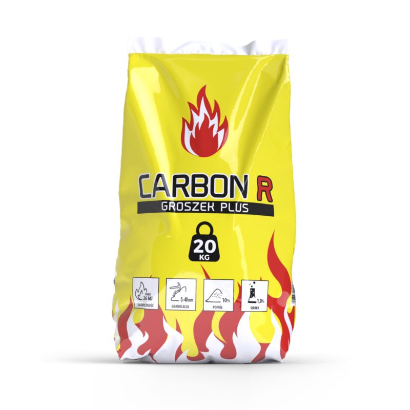Węgiel groszek Carbon R 26 MJ/kg 20 kg
